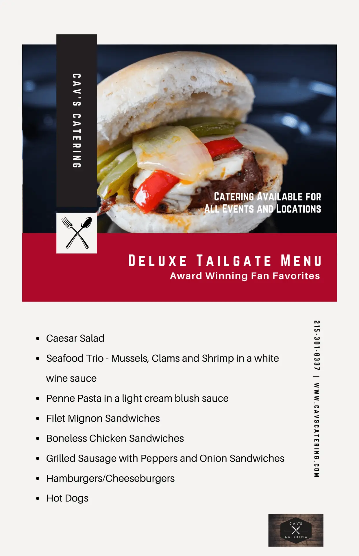 Cavs-Catering-Tailgate-Menu